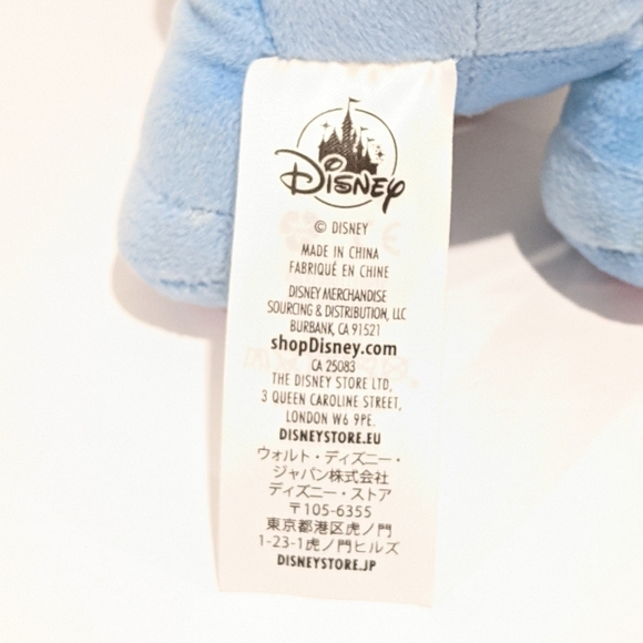 DISNEY Store Puddles blue cat plush 9” - Picture 8 of 9